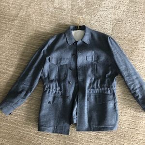Blueish Grey Empire jacket